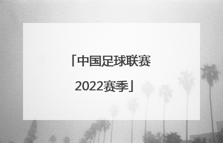 「中国足球联赛2022赛季」2022首届青少年足球联赛