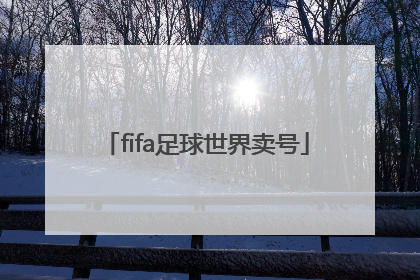 「fifa足球世界卖号」fifa足球世界体验服游戏下载